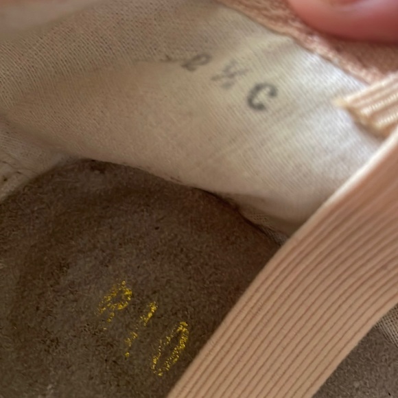 Girls ballet shoes - Picture 3 of 3